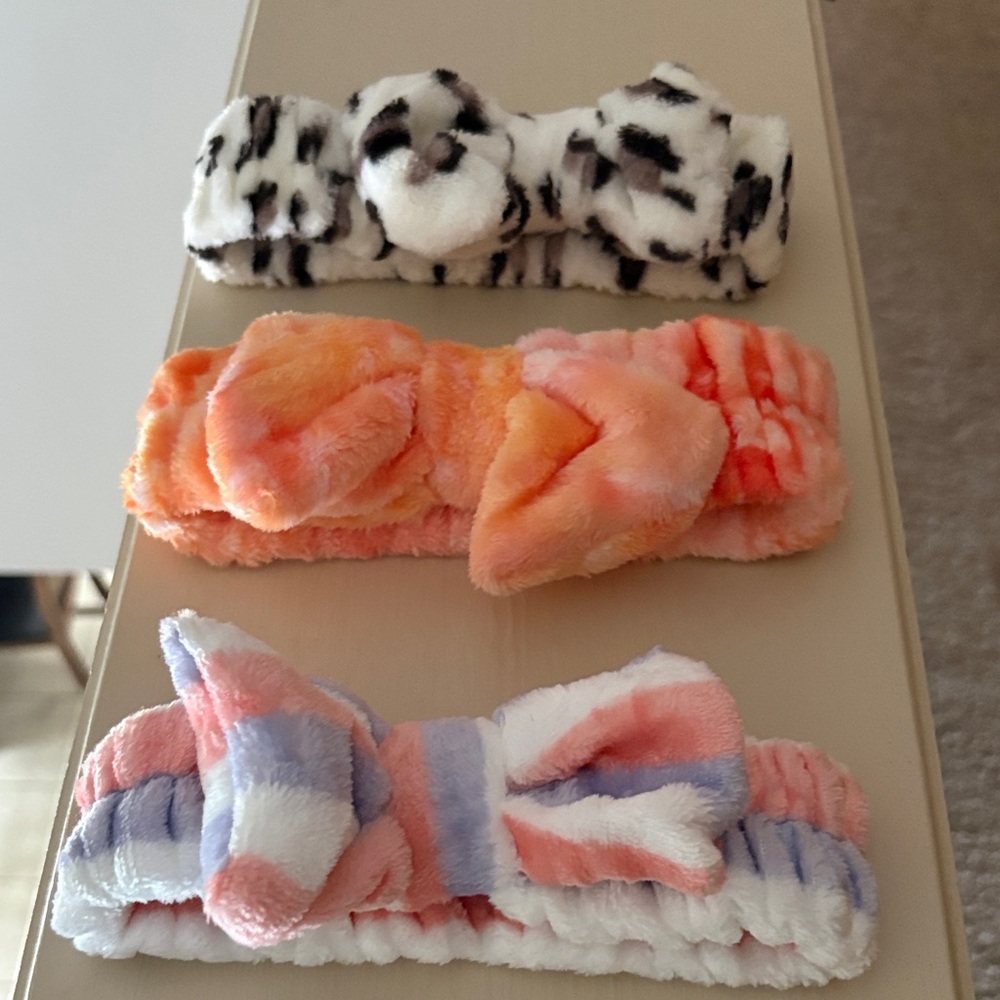 Colorful Bow Headband Set for Kids